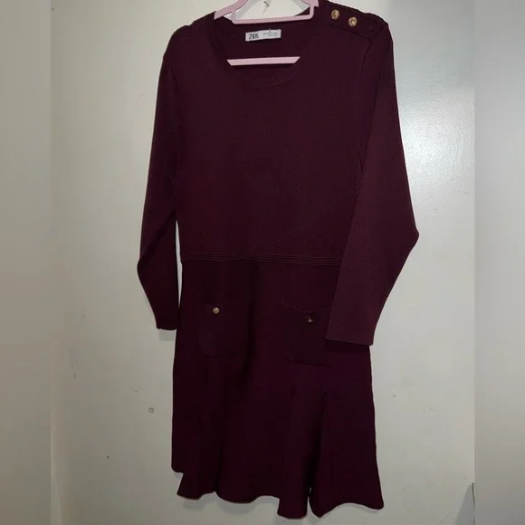 thick cable knit sweater dress Emproved Cable Knit Sweater Dress - Oat main image 0